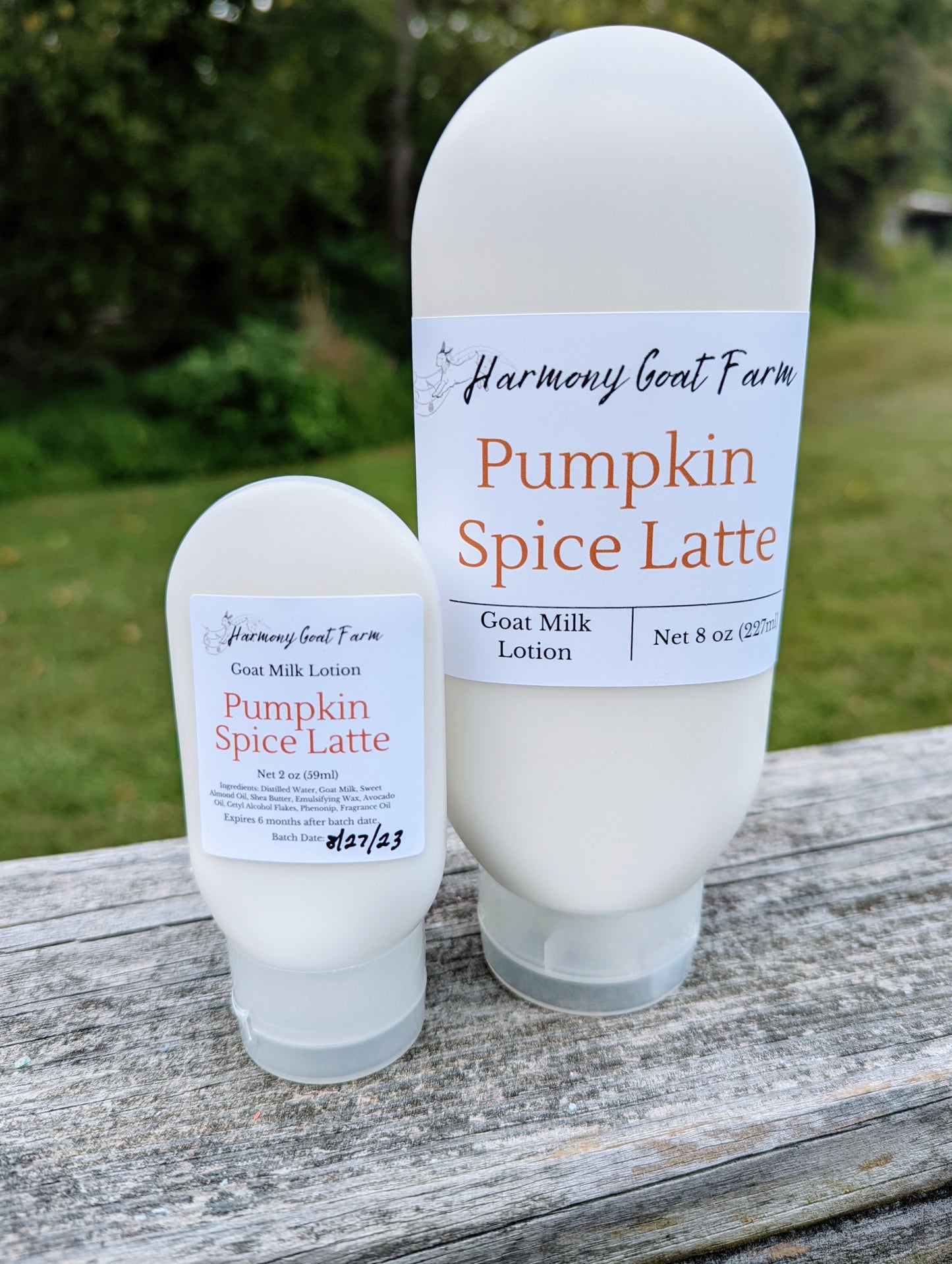 Pumpkin Spice Latte Goat Milk Lotion