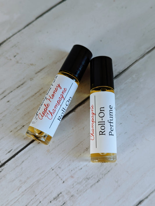 Apple Honey Champagne Roll On Perfume