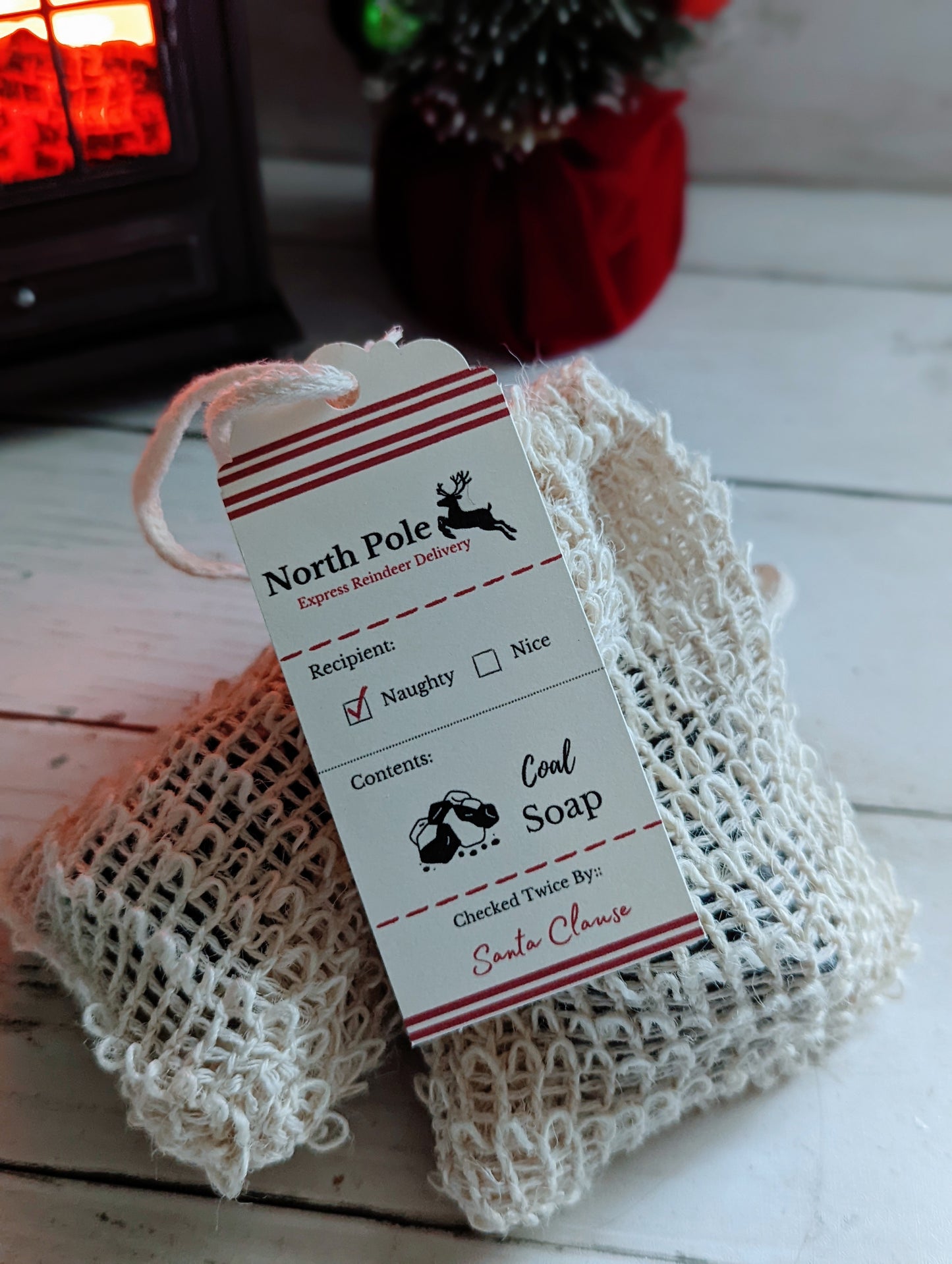 Santa's Coal Peppermint Soap Bundle