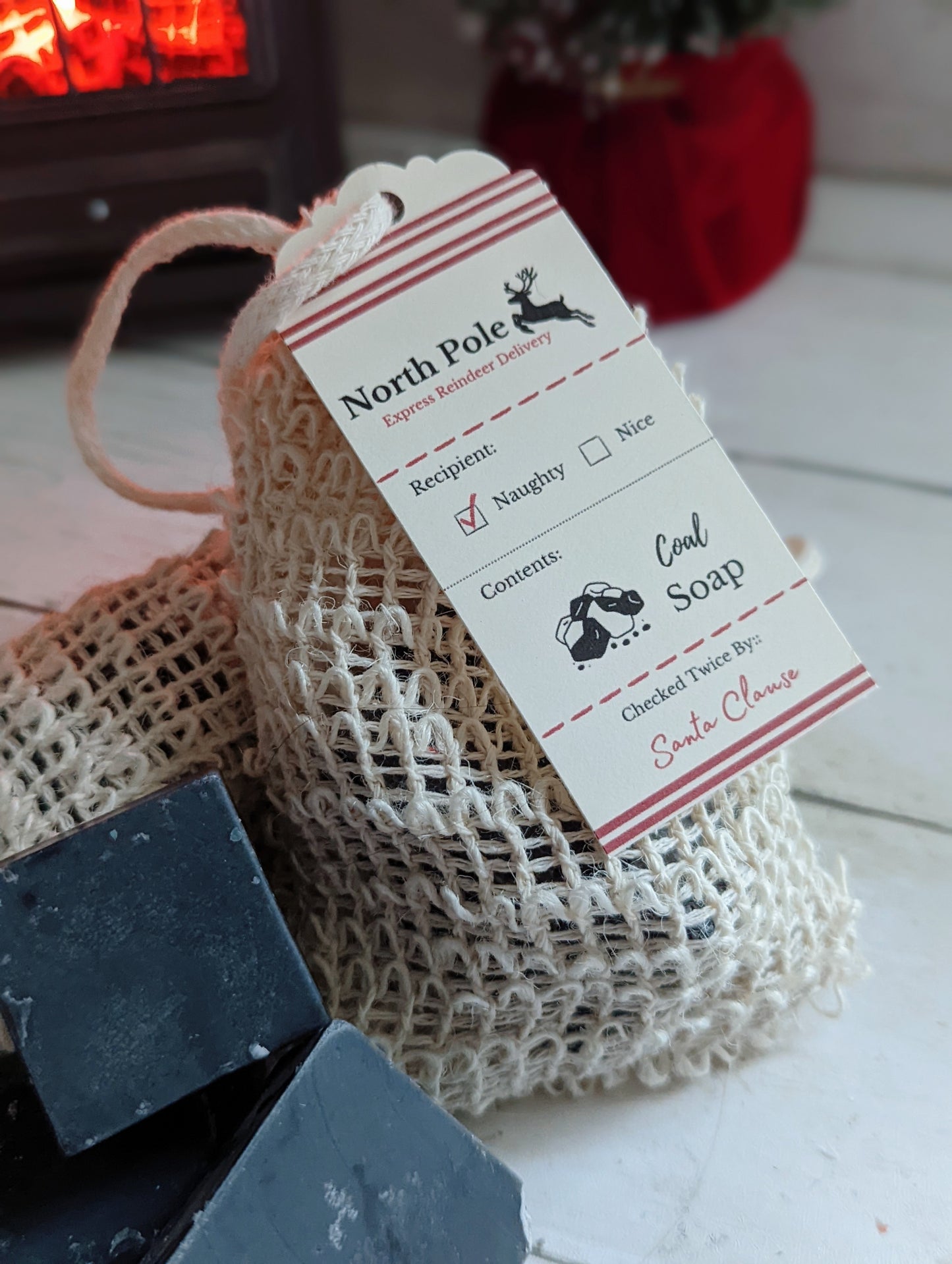 Santa's Coal Peppermint Soap Bundle