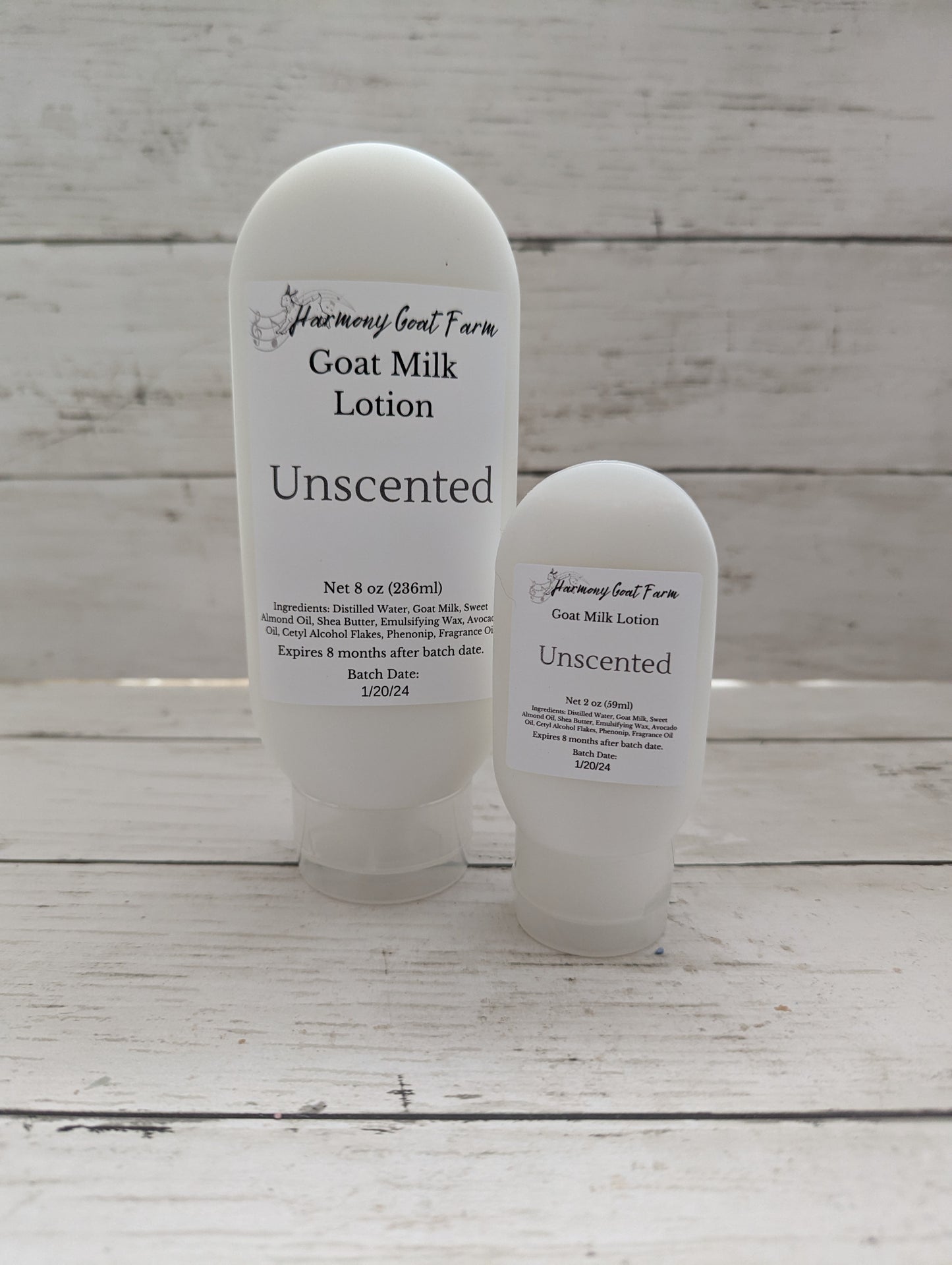 Unscented Goat Milk Lotion