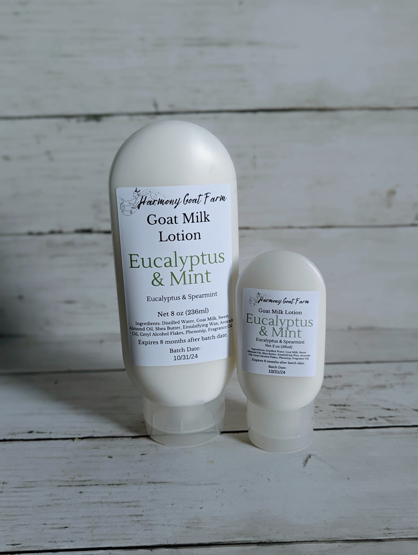 Eucalyptus & Mint Goat Milk Lotion