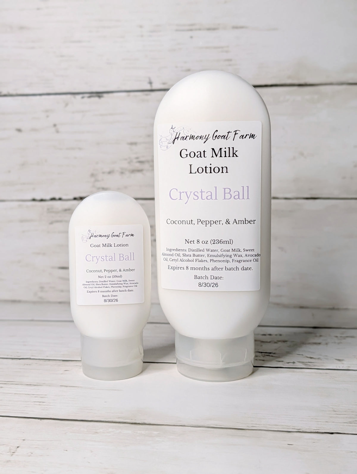 Crystal Ball Goat Milk Lotion