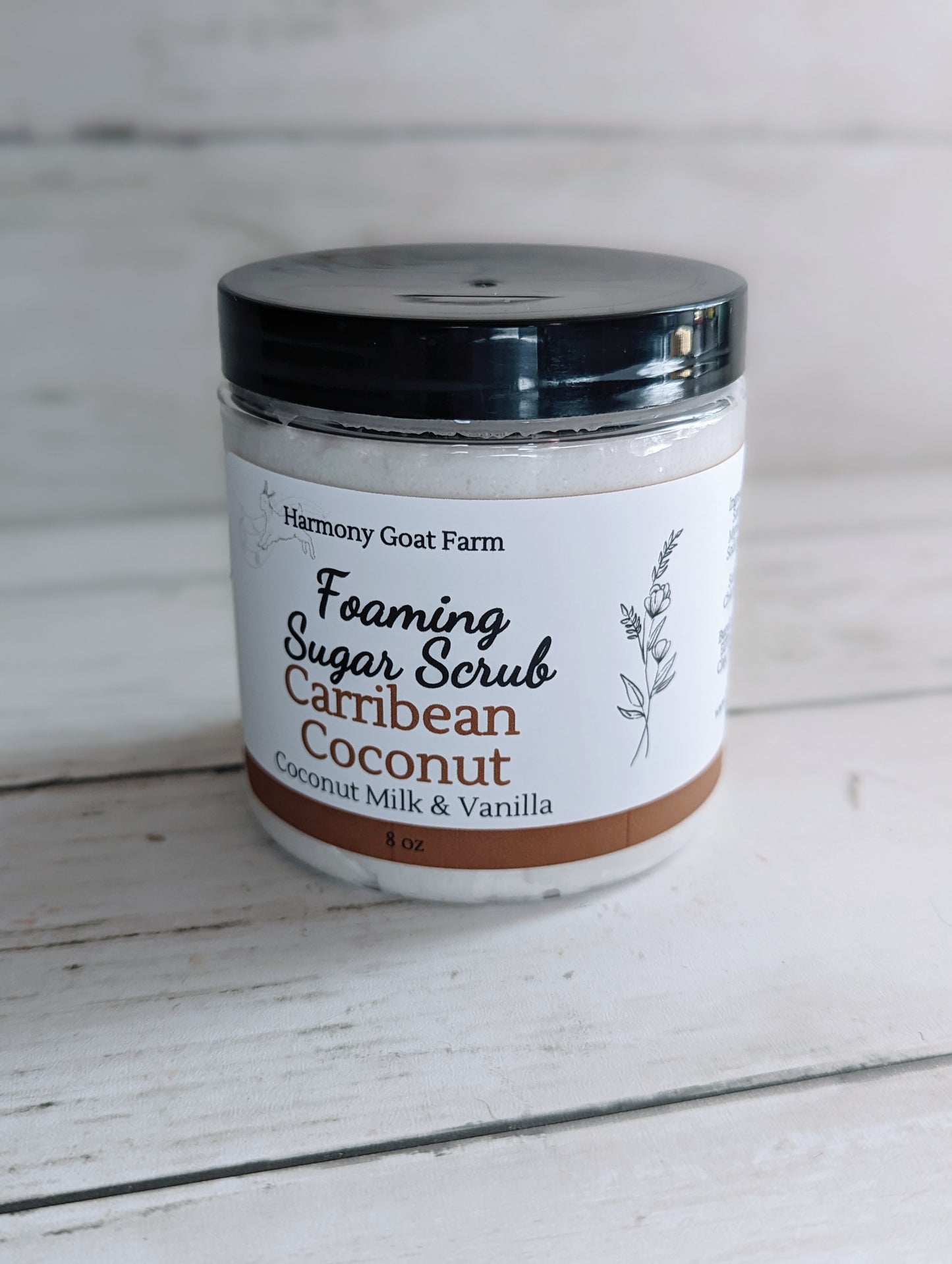 Caribbean Coconut Foaming Sugar Scrub