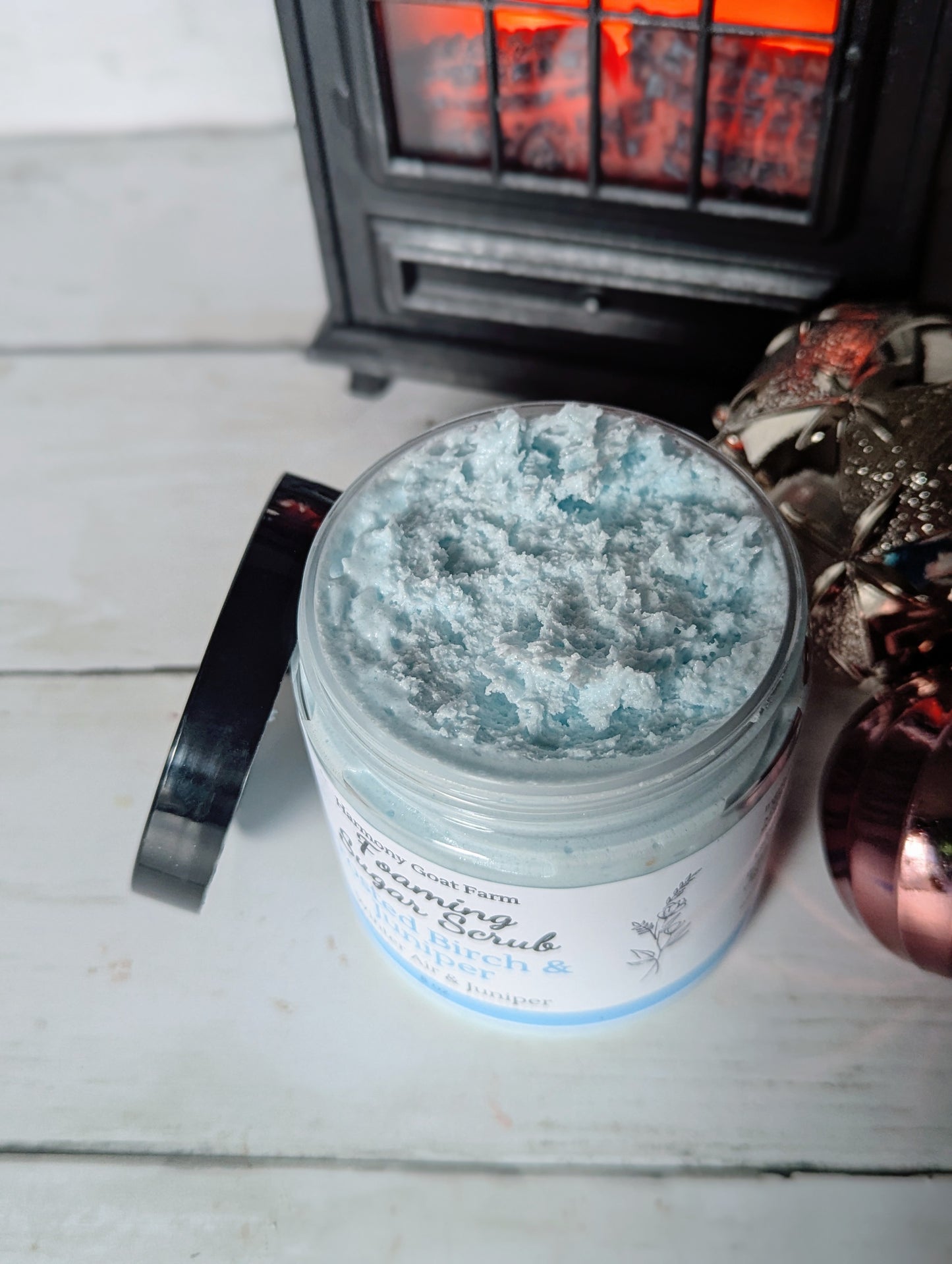 Frosted Birch & Juniper Foaming Sugar Scrub