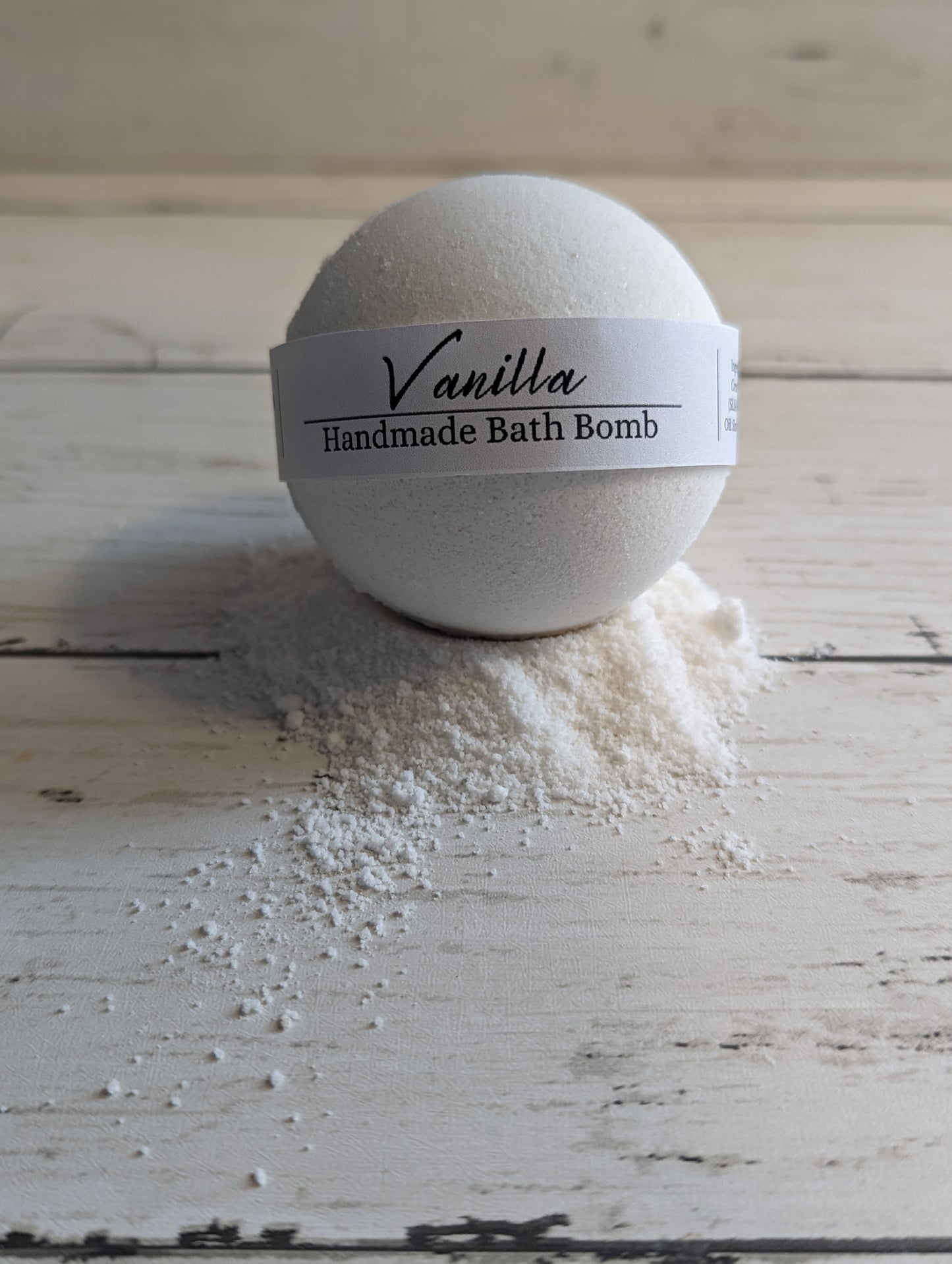 Vanilla Bath Bomb