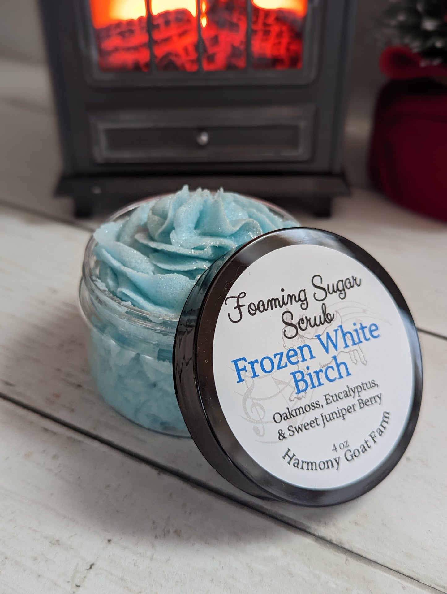 Frozen White Birch Foaming Sugar Scrub