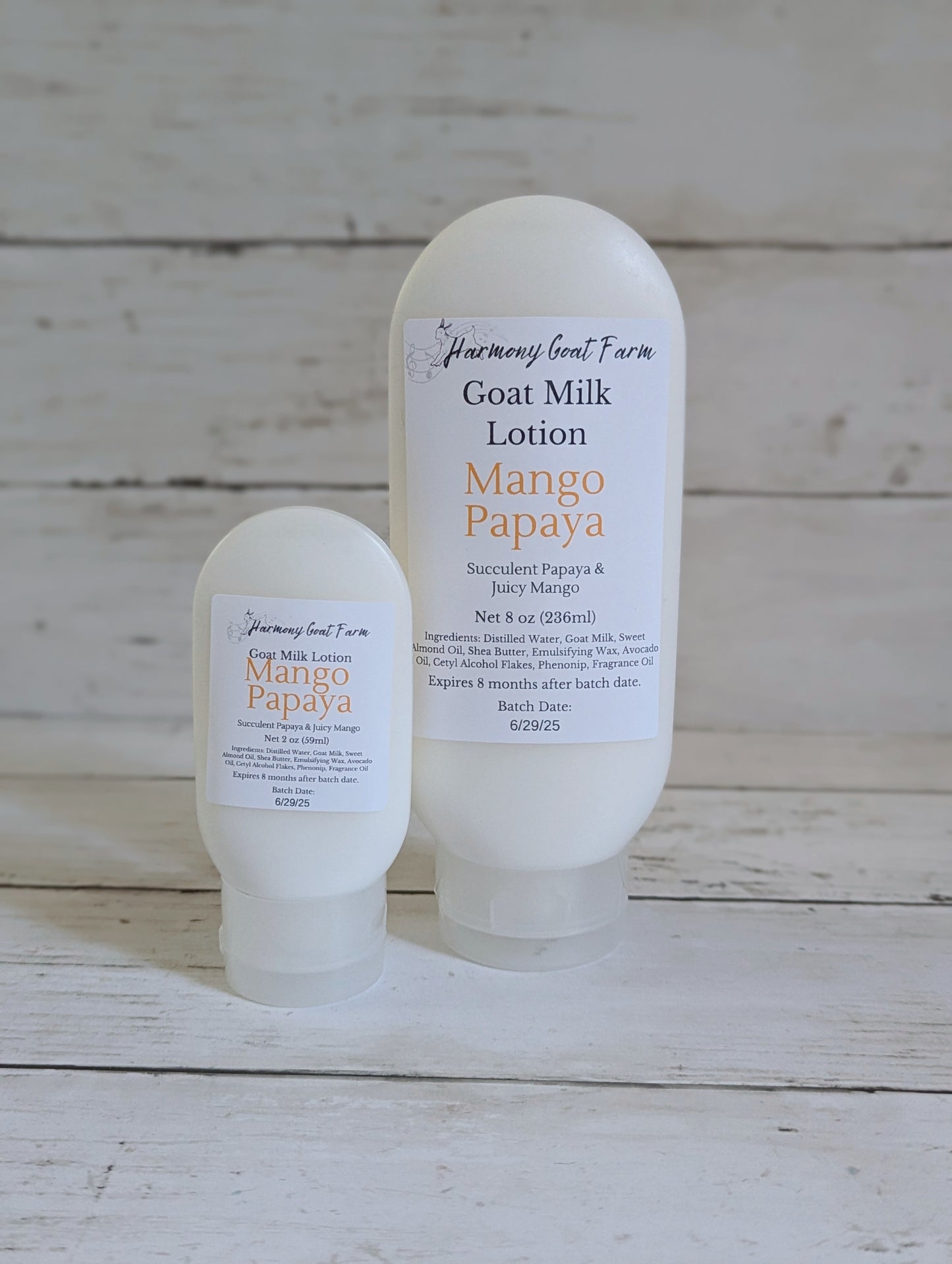 Mango Papaya Goat Milk Lotion