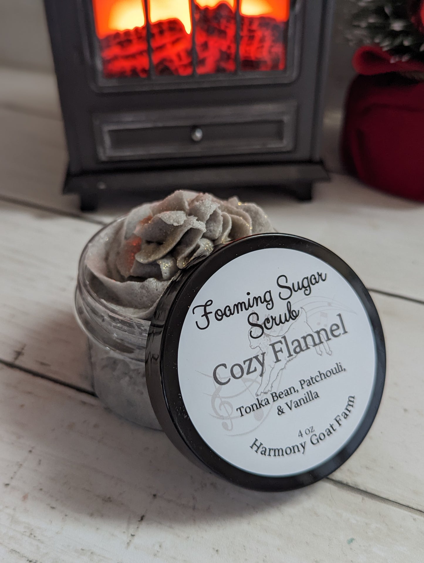 Cozy Flannel Foaming Sugar Scrub