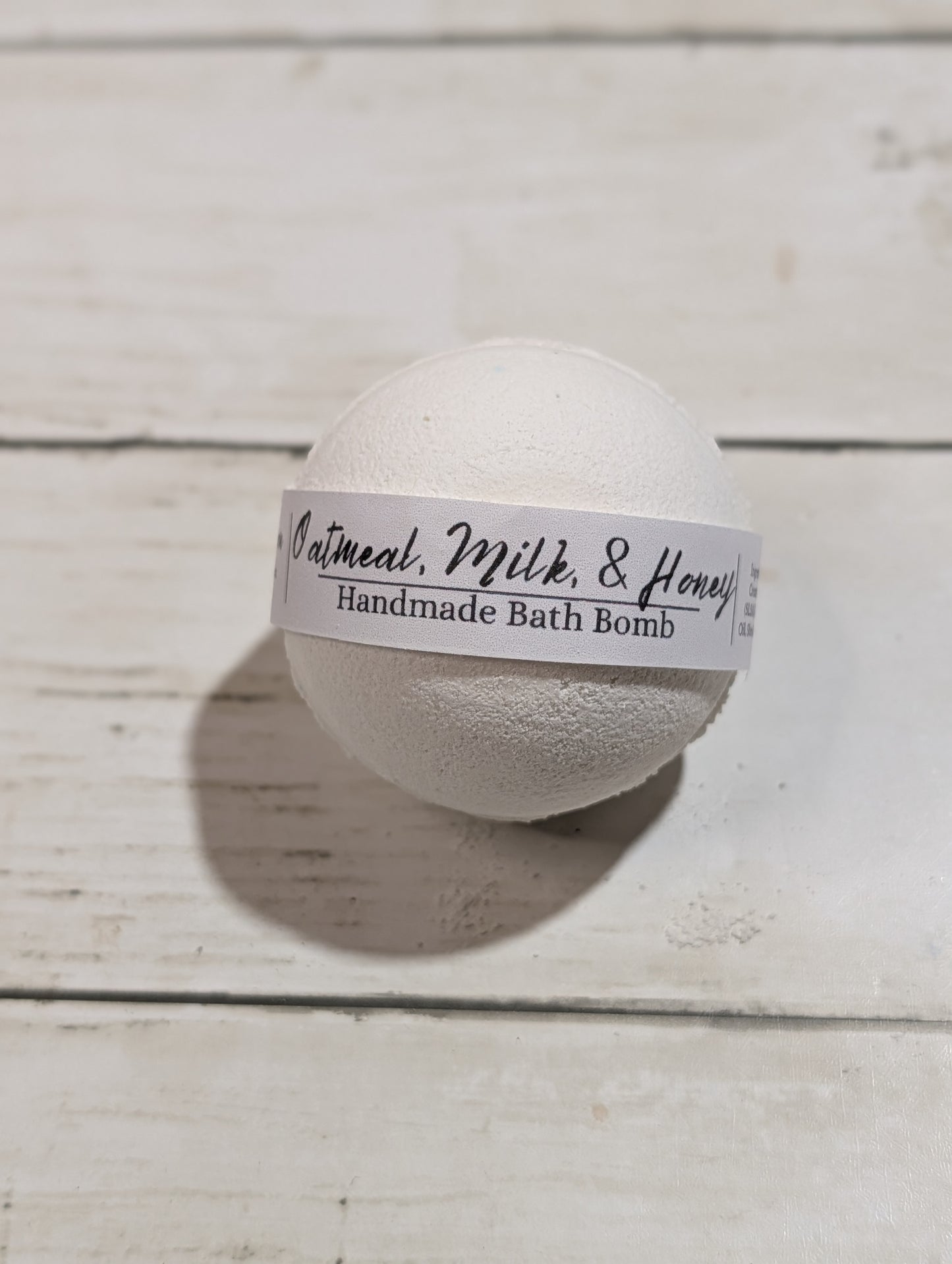 Oatmeal, Milk, & Honey Bath Bomb