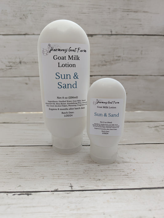 Sun & Sand Goat Milk Lotion
