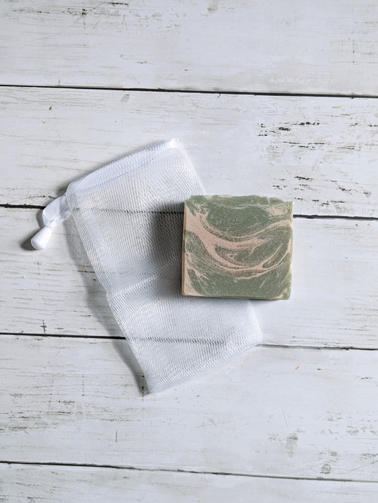 Exfoliating Mesh Soap Pouch