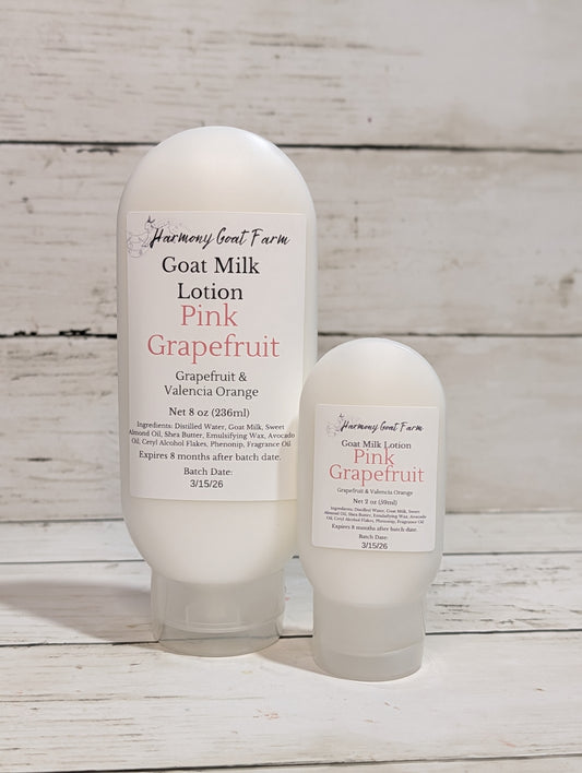 Pink Grapefruit Goat Milk Lotion