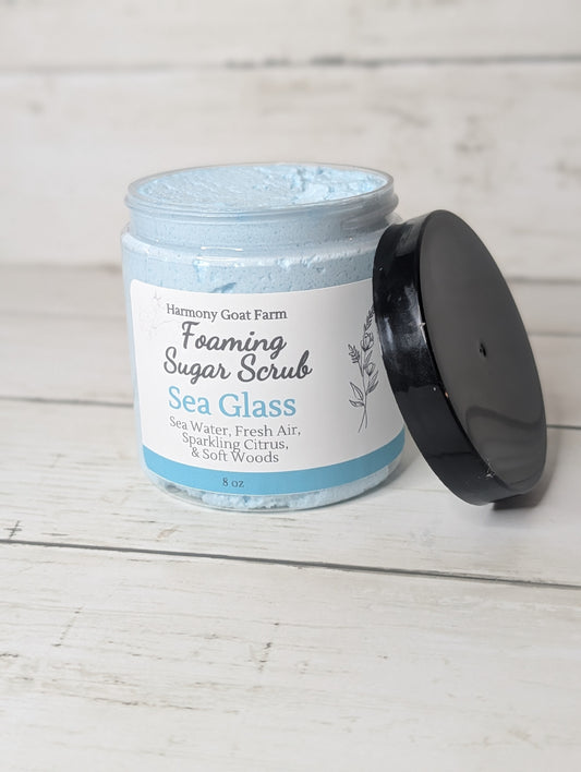 Sea Glass Foaming Sugar Scrub