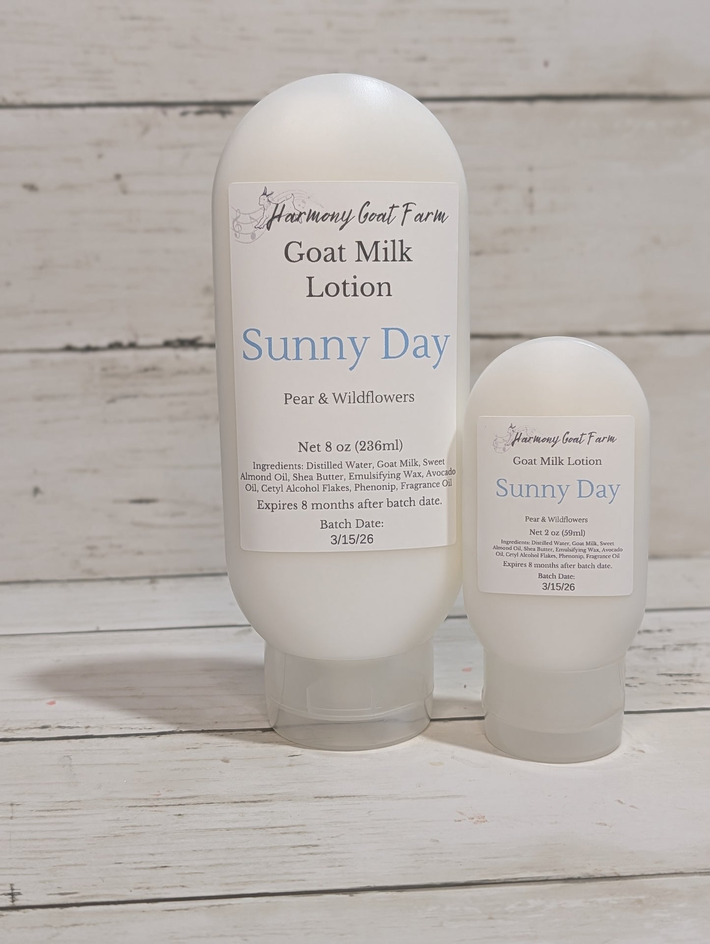 Sunny Day Goat Milk Lotion