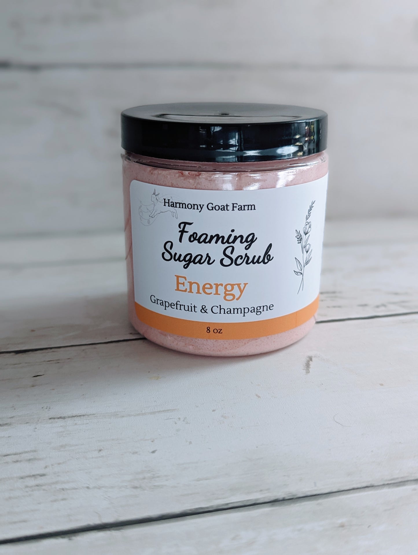 Energy Foaming Sugar Scrub