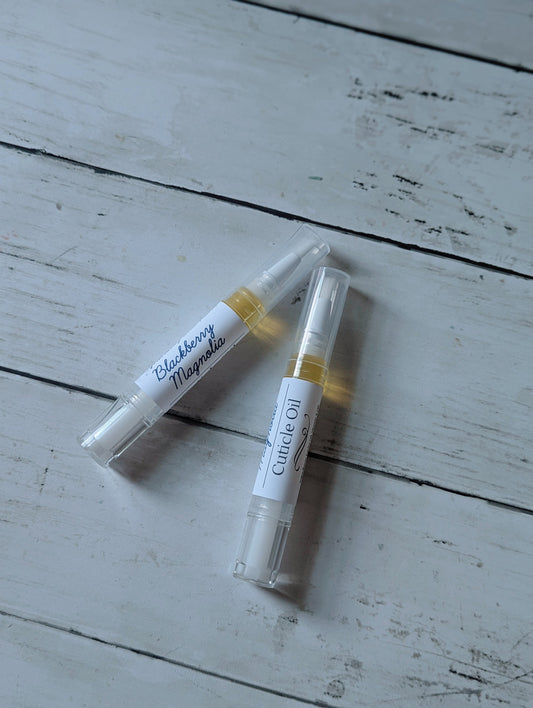 Blackberry Magnolia Cuticle Oil Brush Pen
