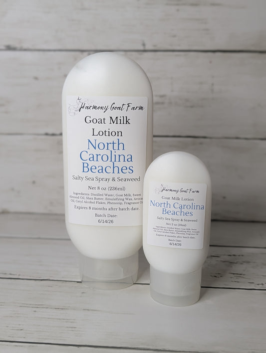 North Carolina Beaches Goat Milk Lotion