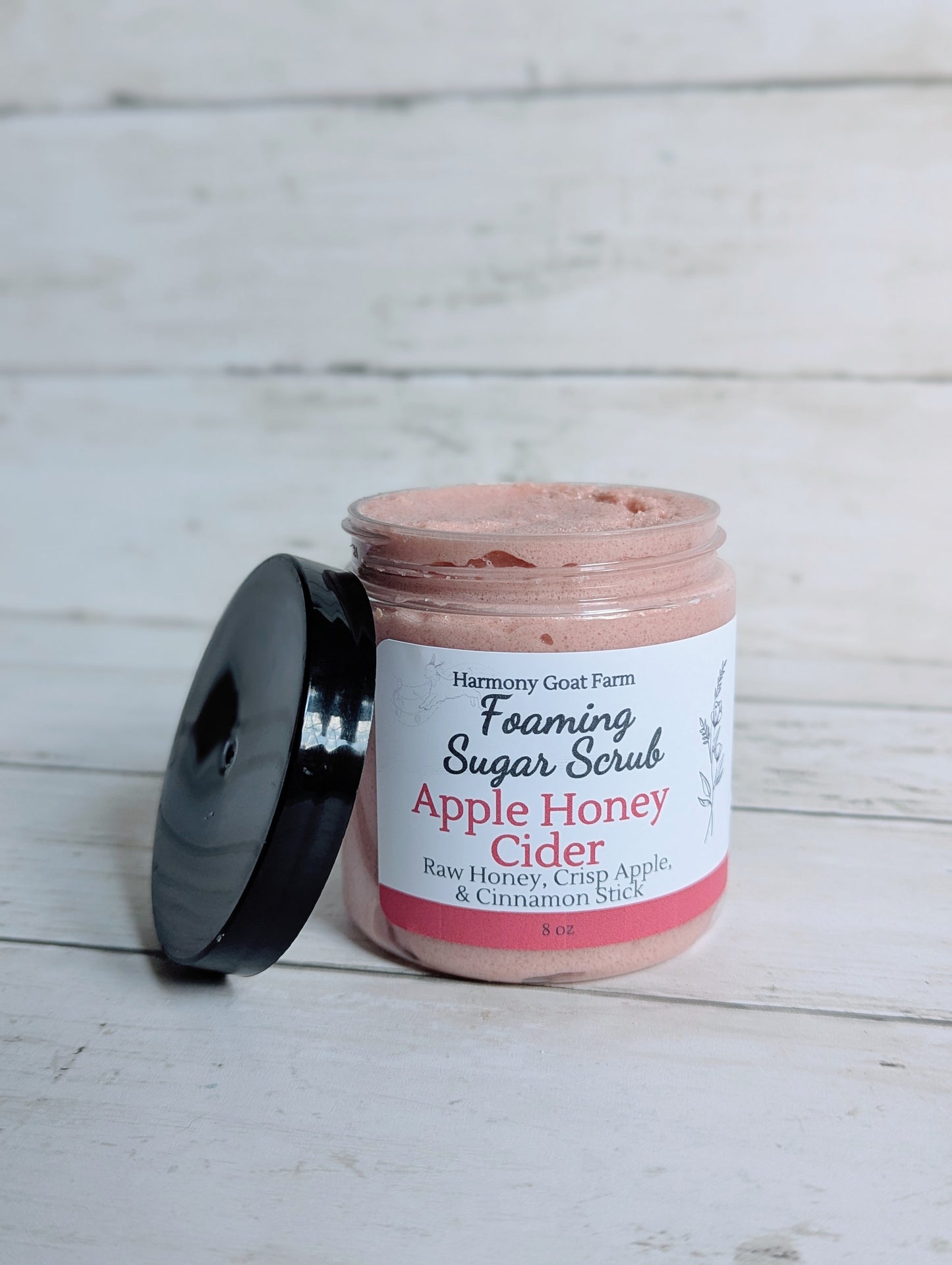 Apple Honey Cider Foaming Sugar Scrub