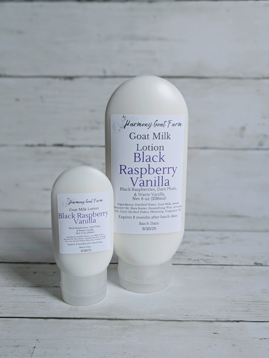 Black Raspberry Vanilla Goat Milk Lotion