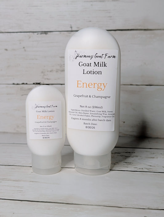Energy Goat Milk Lotion