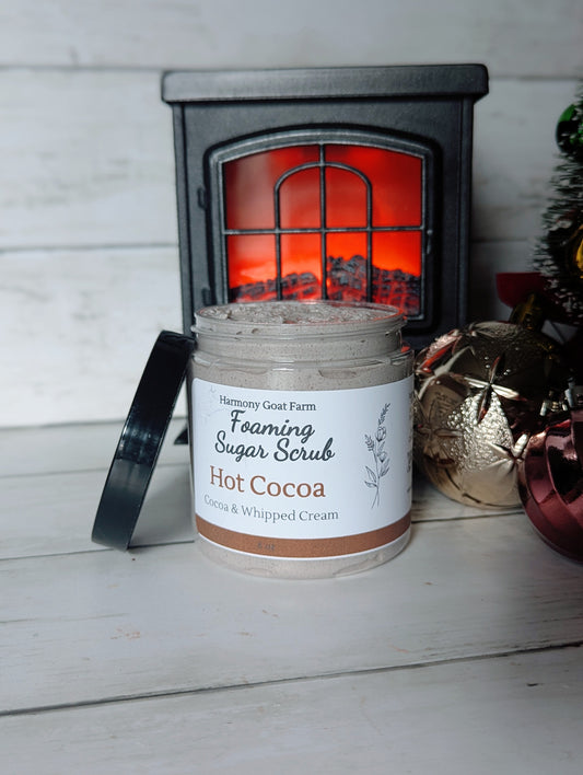 Hot Cocoa Foaming Sugar Scrub