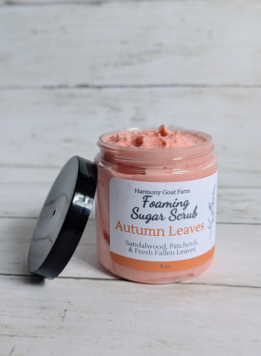 Autumn Leaves Foaming Sugar Scrub