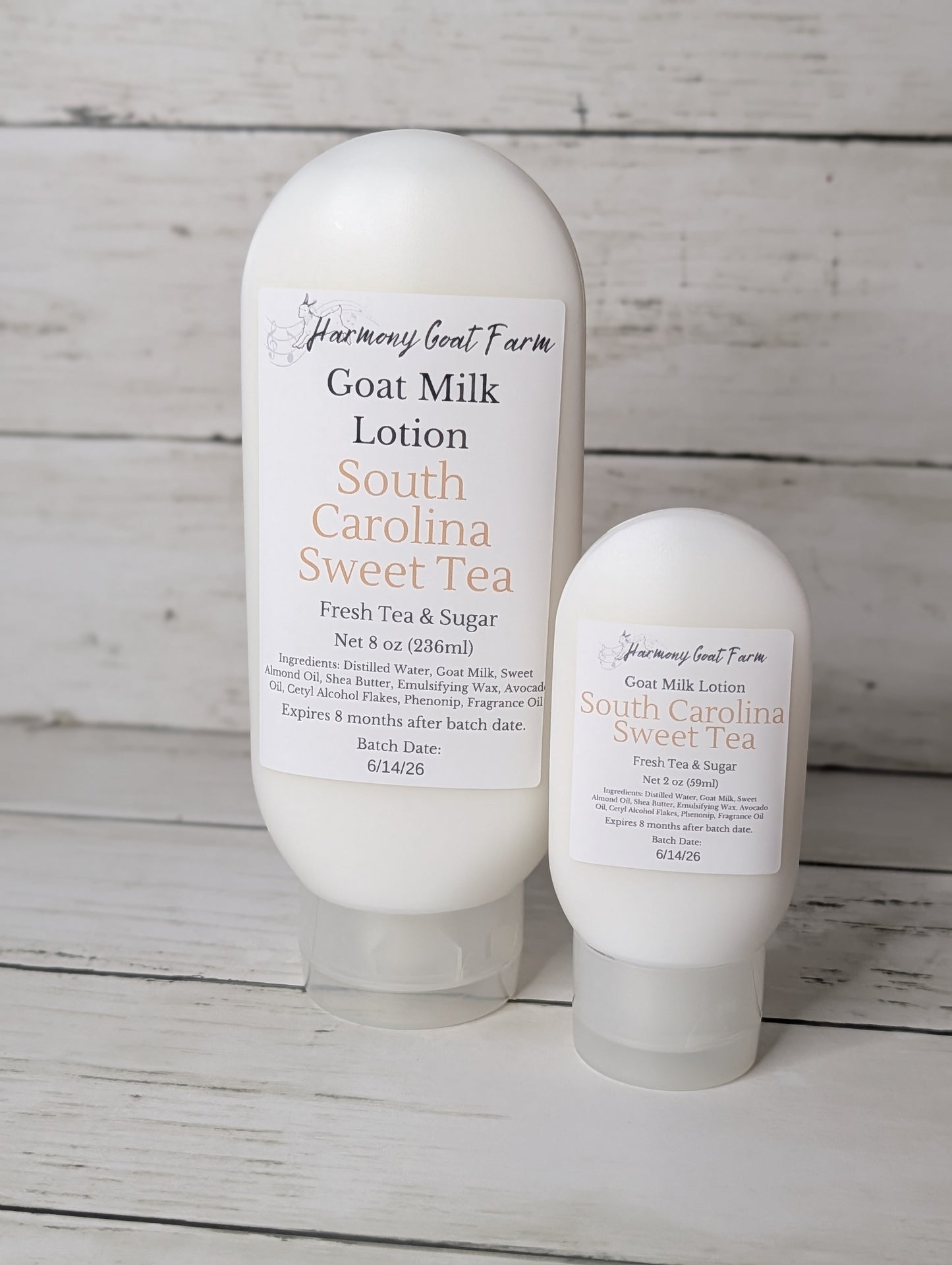 South Carolina Sweet Tea Goat Milk Lotion