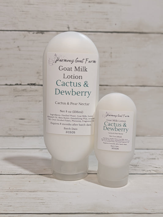 Cactus & Dewberry Goat Milk Lotion