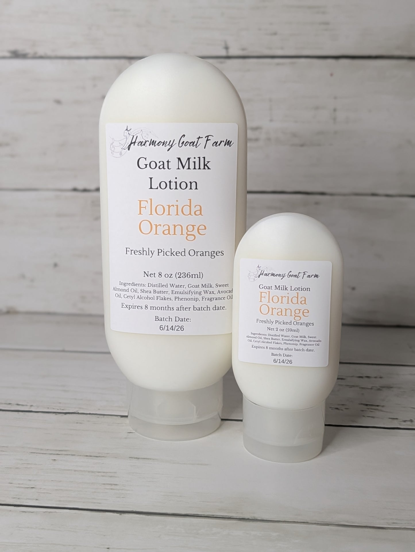 Florida Orange Goat Milk Lotion