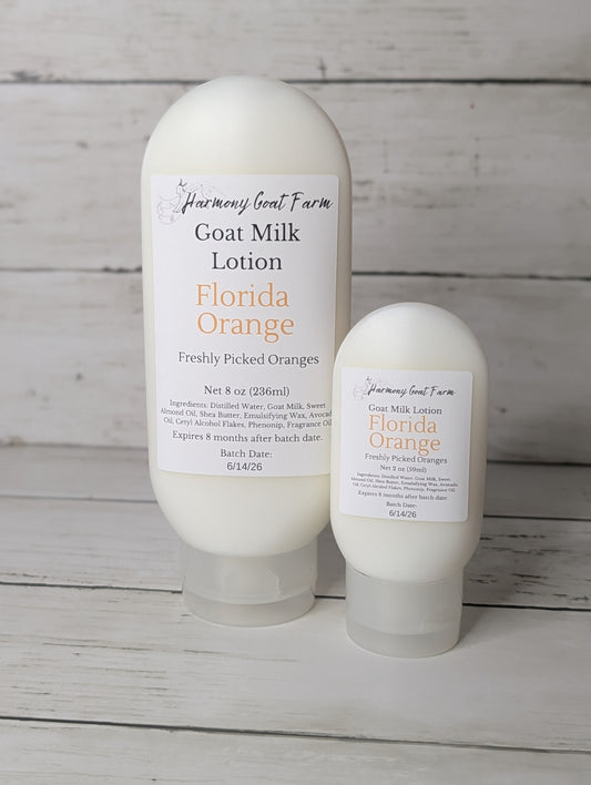 Florida Orange Goat Milk Lotion