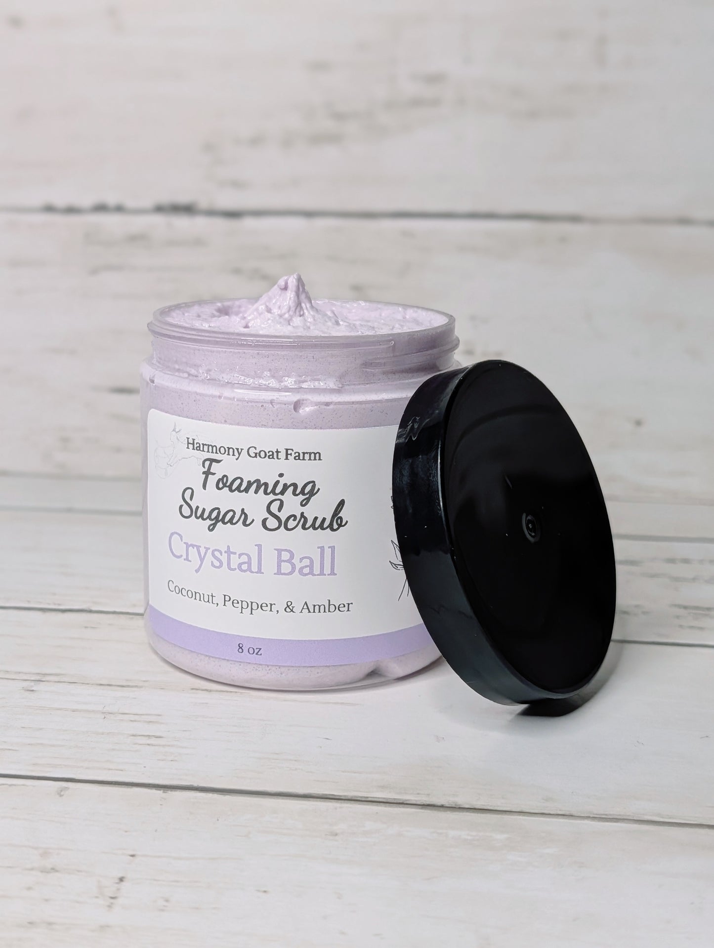 Crystal Ball Foaming Sugar Scrub