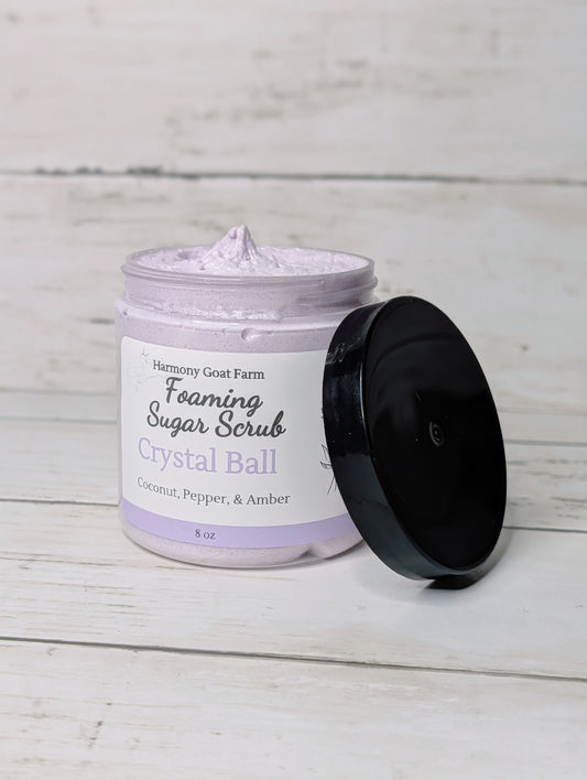 Crystal Ball Foaming Sugar Scrub