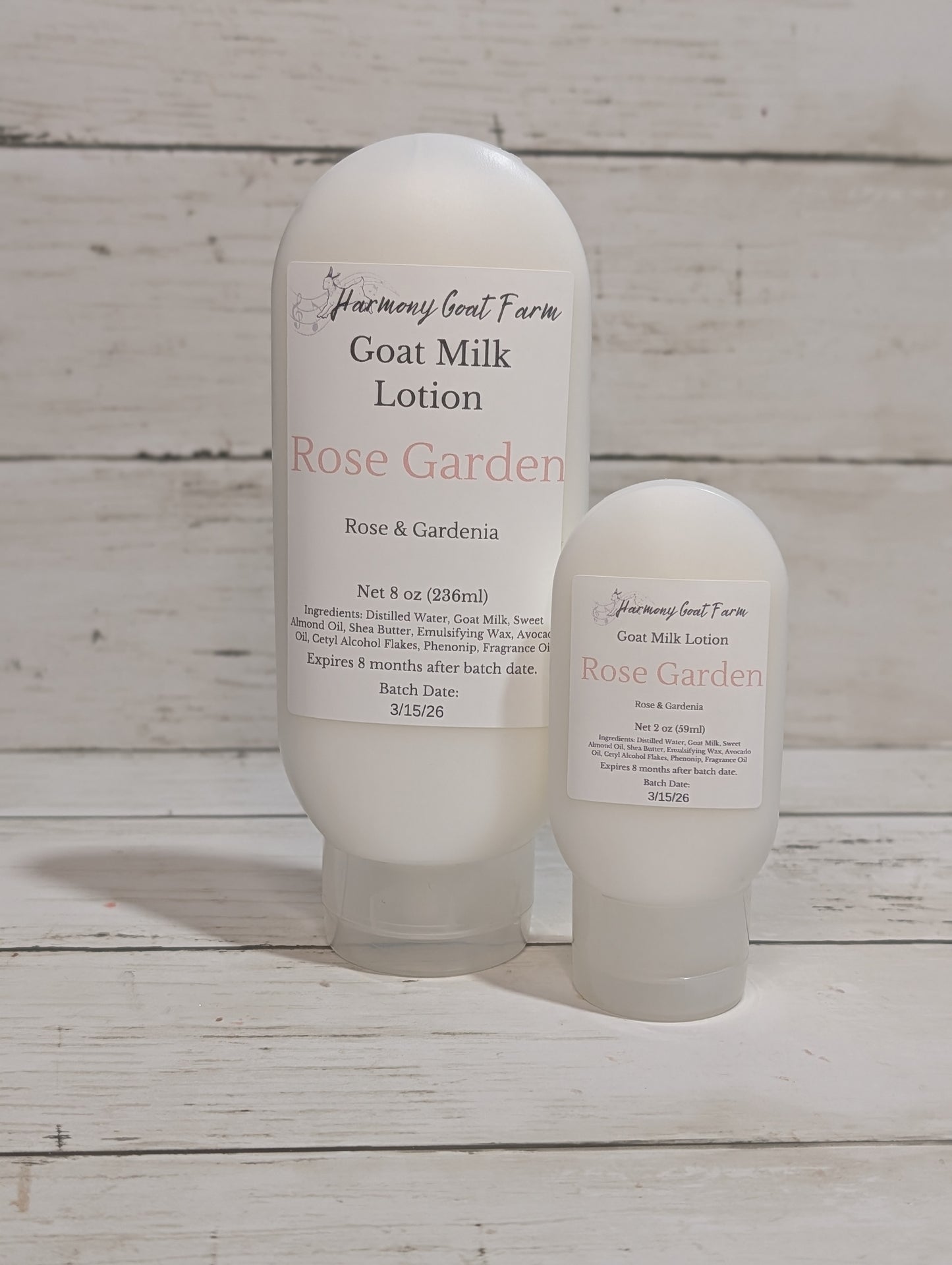 Rose Garden Goat Milk Lotion