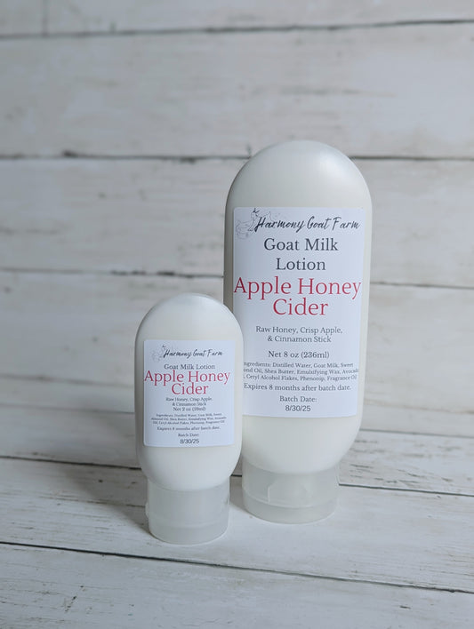 Apple Honey Cider Goat Milk Lotion