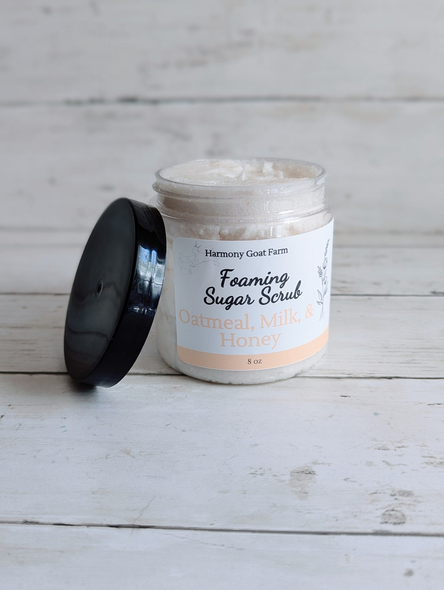 Oatmeal, Milk, & Honey Foaming Sugar Scrub