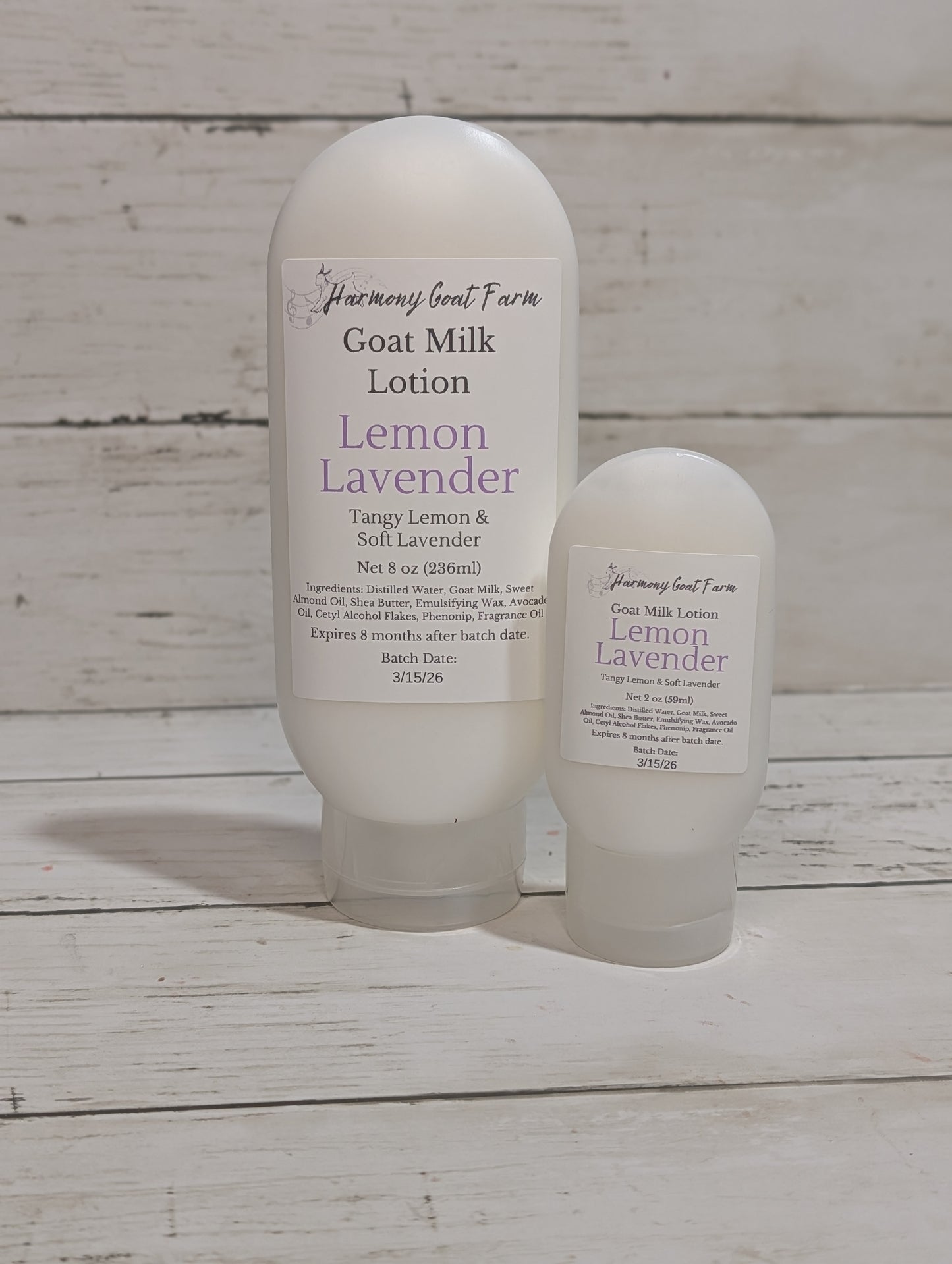 Lemon Lavender Goat Milk Lotion