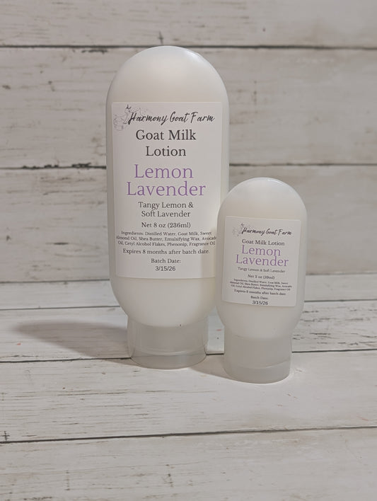 Lemon Lavender Goat Milk Lotion