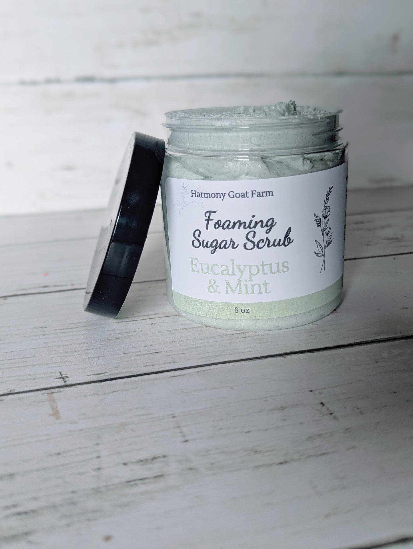 Eucalyptus & Mint Foaming Sugar Scrub