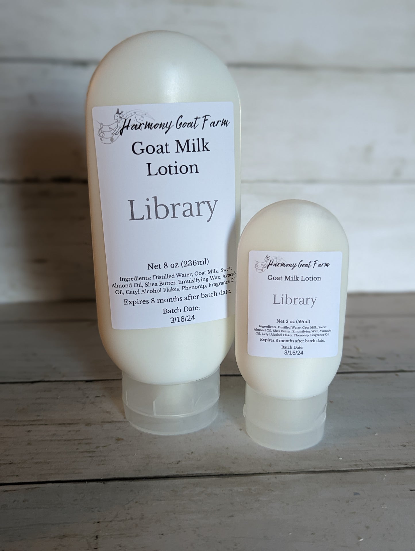 Library Goat Milk Lotion