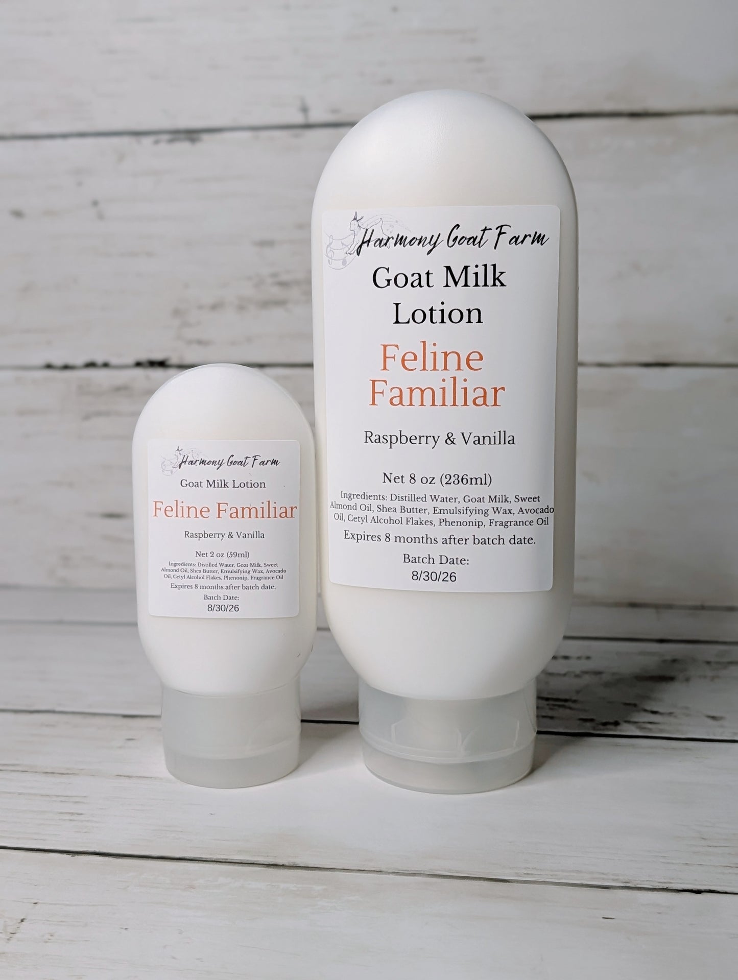 Feline Familiar Goat Milk Lotion