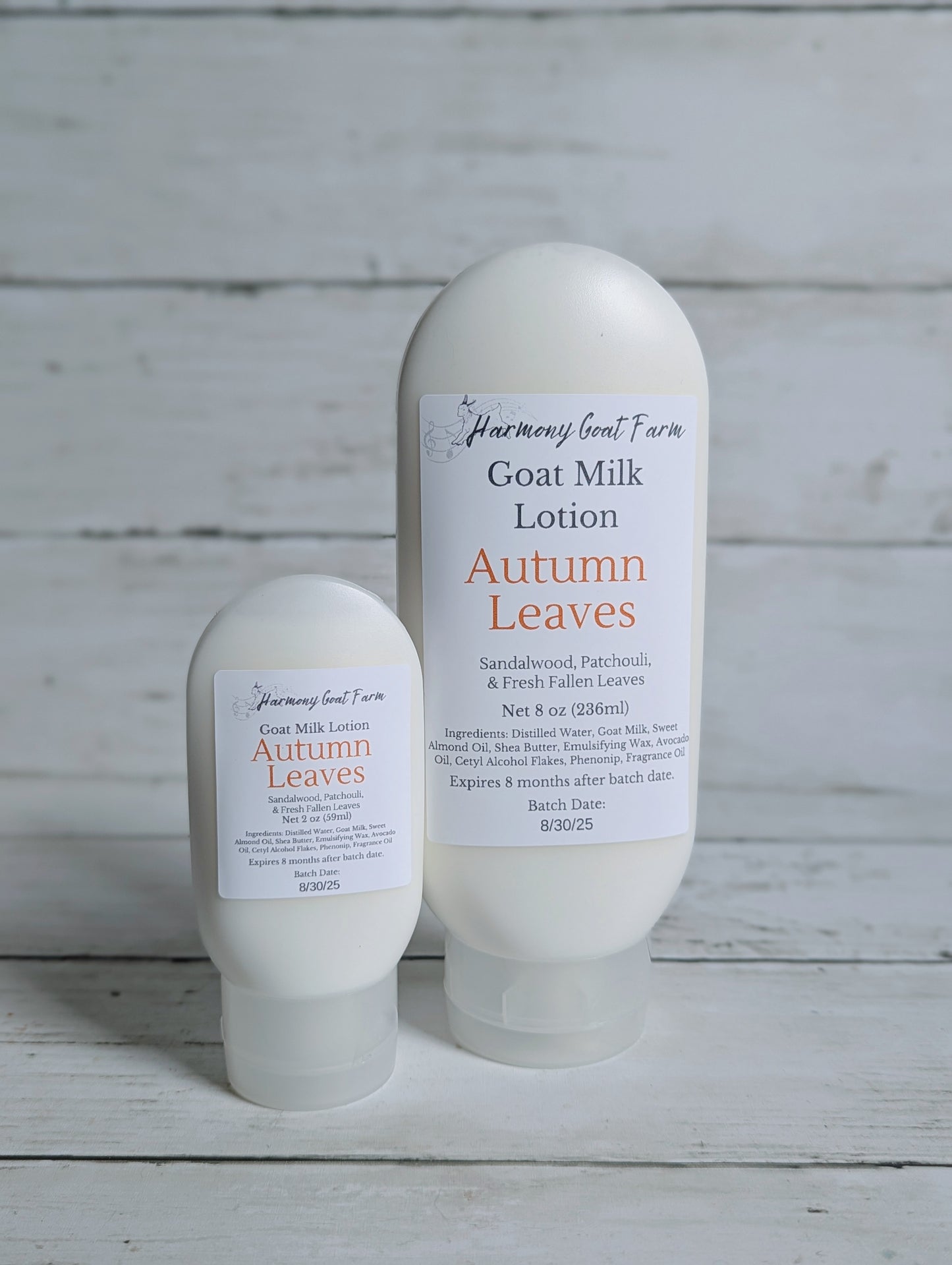 Autumn Leaves Goat Milk Lotion