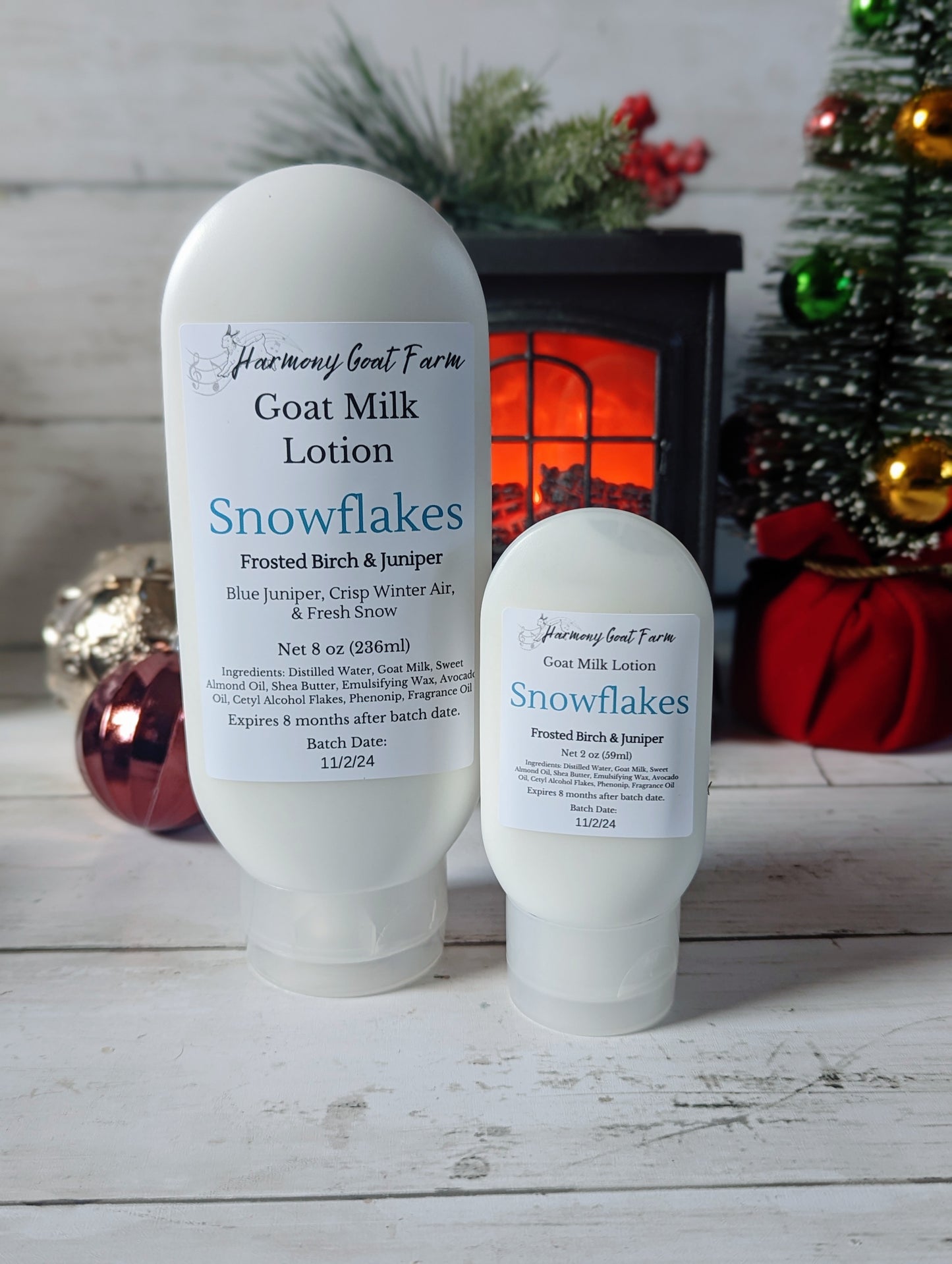 Snowflakes Goat Milk Lotion