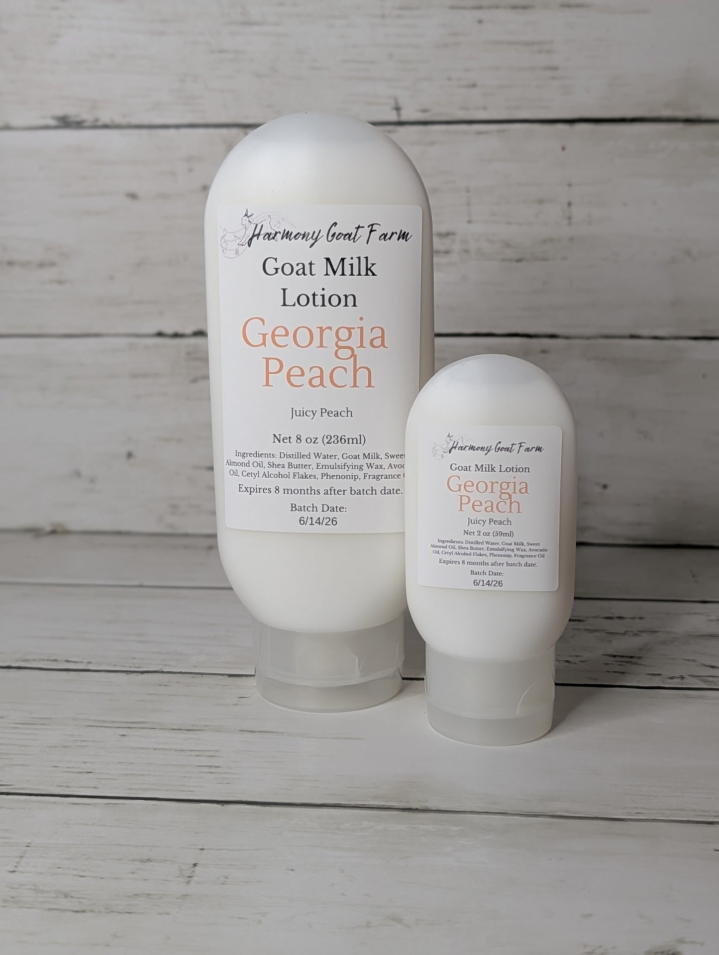 Georgia Peach Goat Milk Lotion