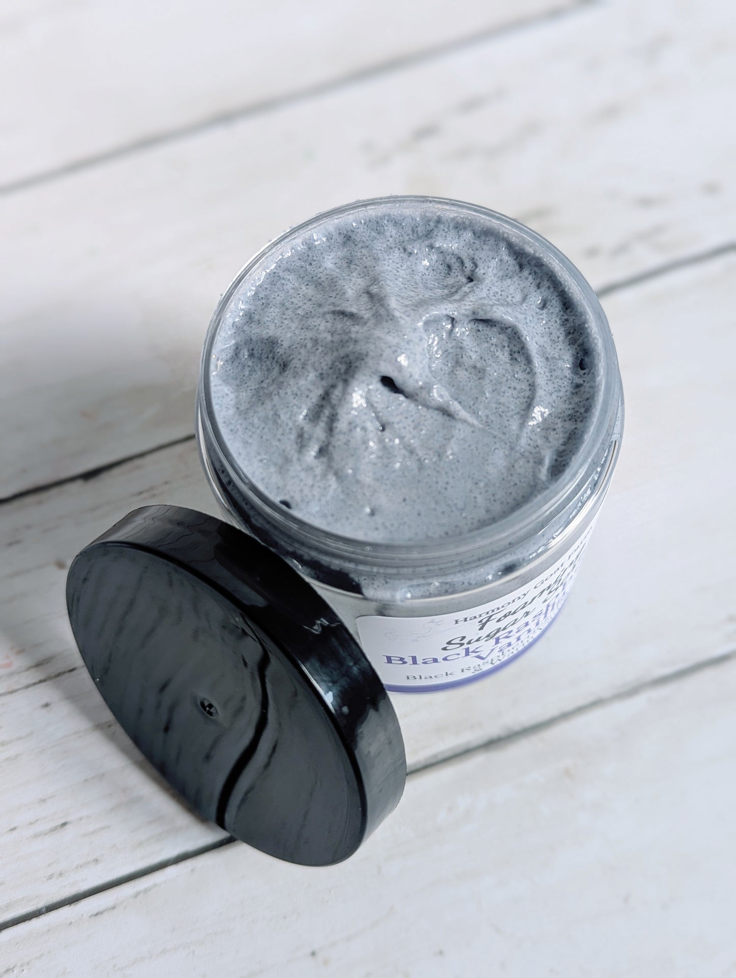 Black Raspberry Vanilla Foaming Sugar Scrub