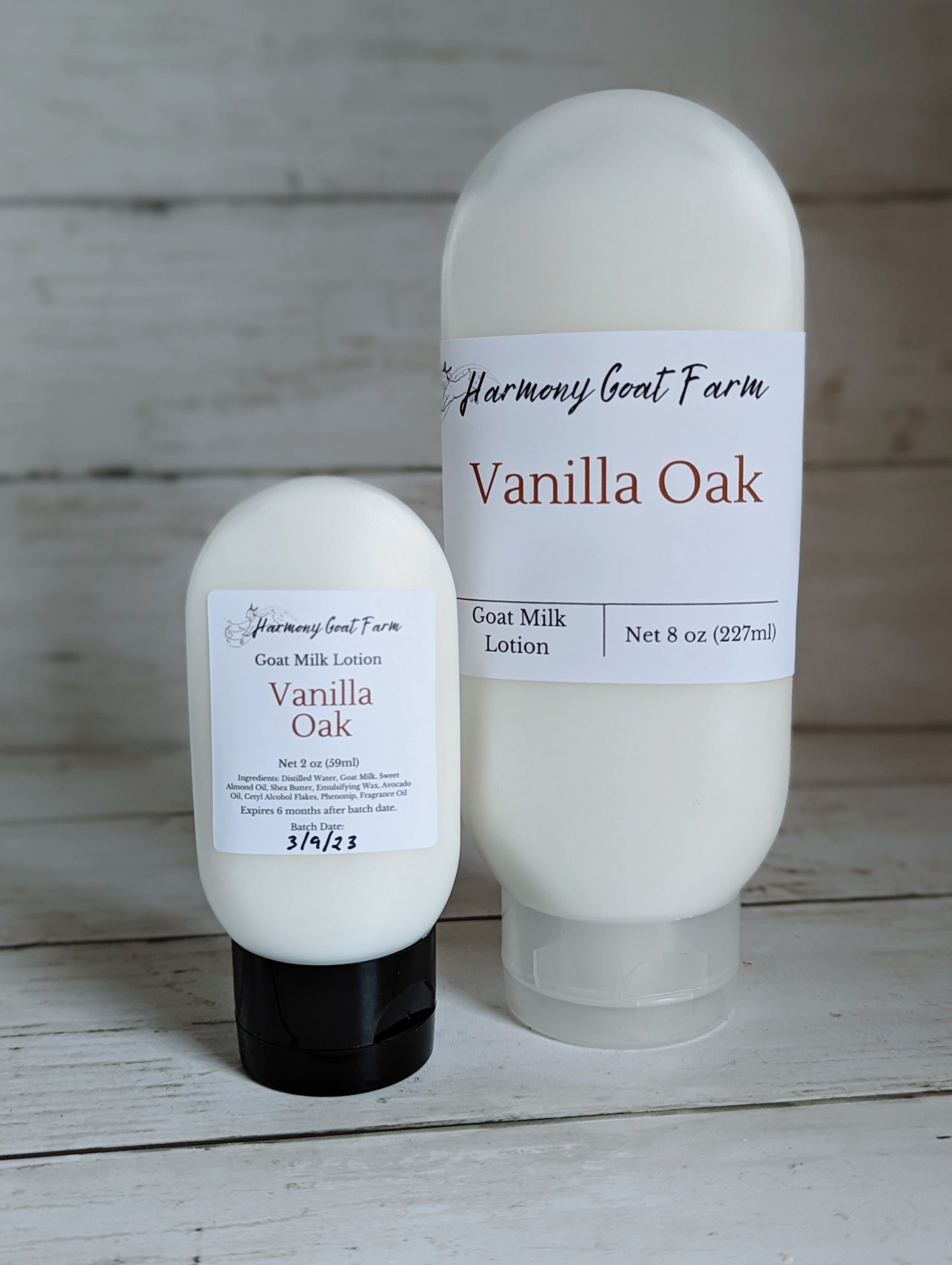 Vanilla Oak Goat Milk Lotion